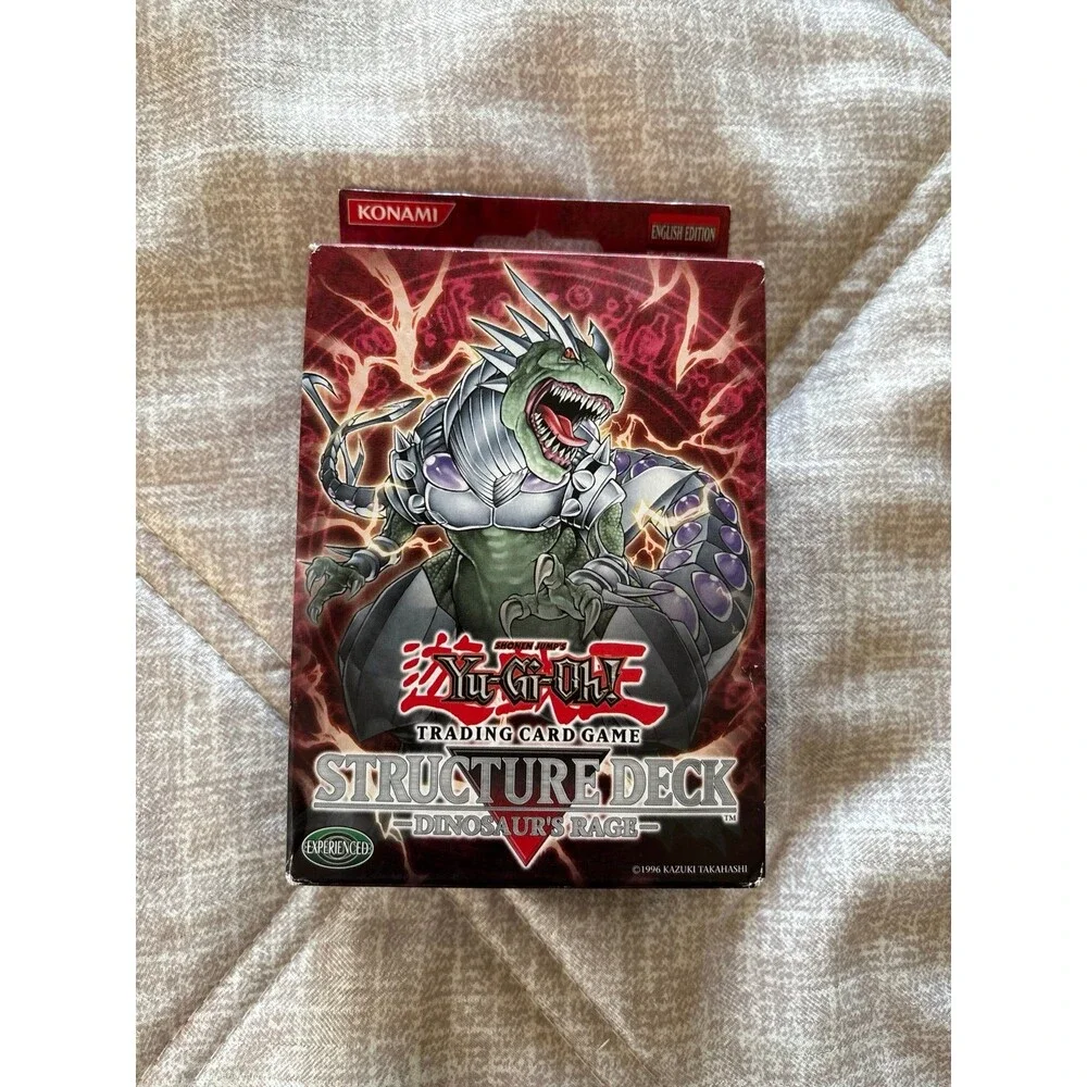 Yu-Gi-Oh TCG: 1st Edition Structure Deck: Dinosaur’s Rage — Sealed, Unopened